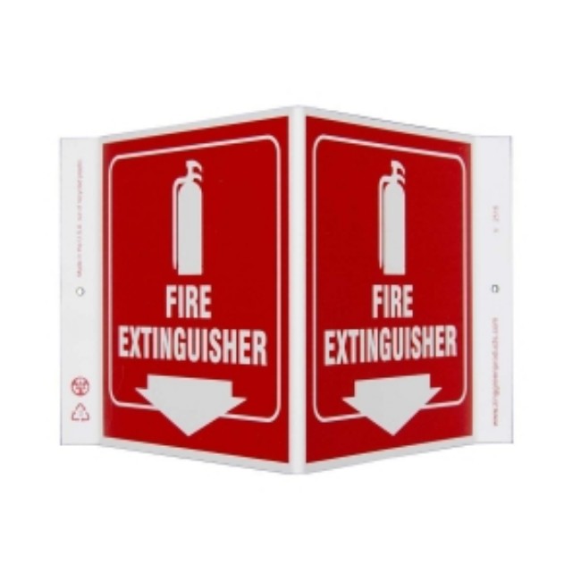 Sign  Fire Extinguisher V