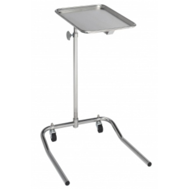 Stand  Mayo  Chrm  32 50H  Ss Tray  Knob Op