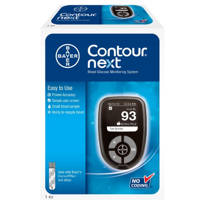 Strip  Test  Glucose   Contour  50S 