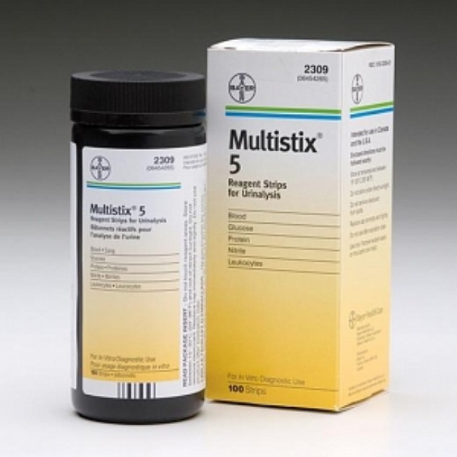 Strip  Multistix 5 Reagent  100 Vial