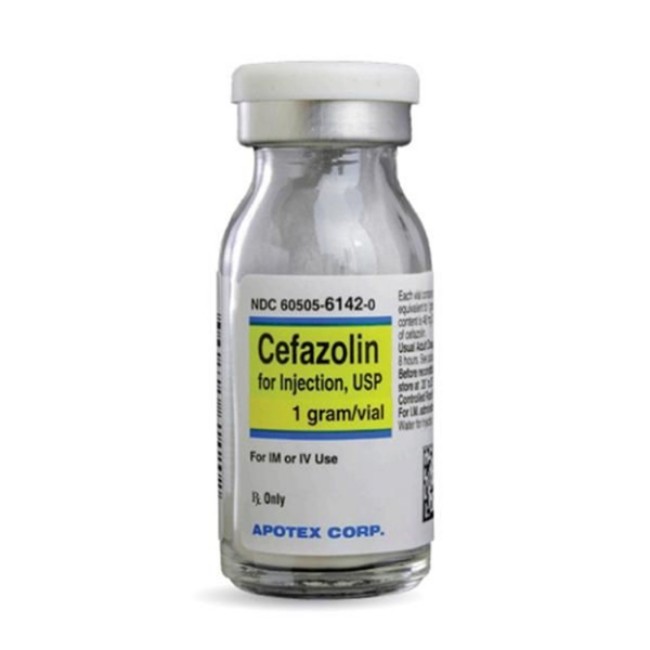 Cefazolin 1 G Single Dose Vial   25 Box