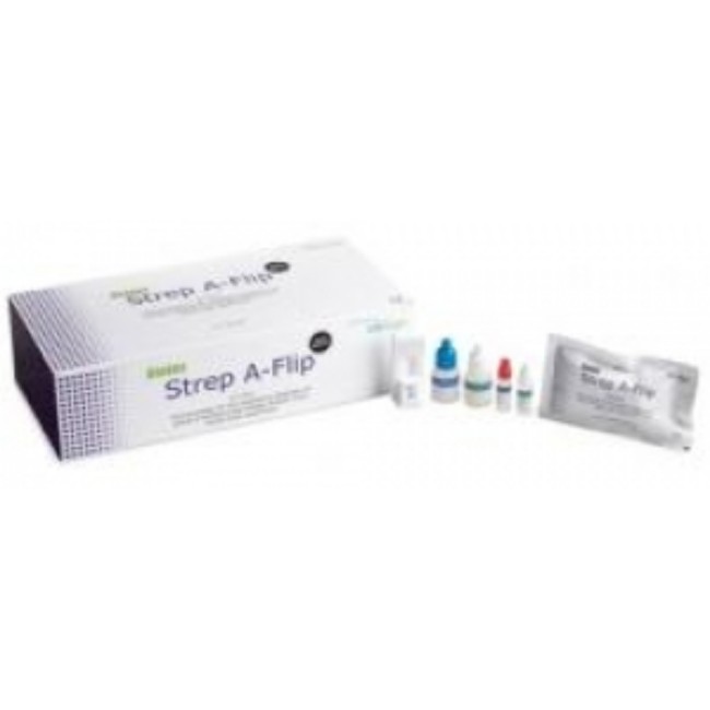 Test, Strep A, Flip, 25 Ea/Bx | Pipeline Medical