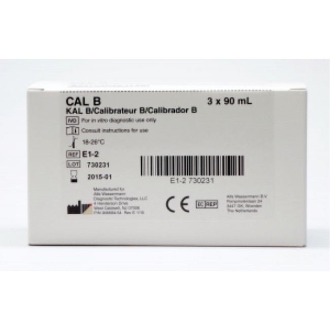 Calibrator  Ise  Cal B  3 X 90Ml