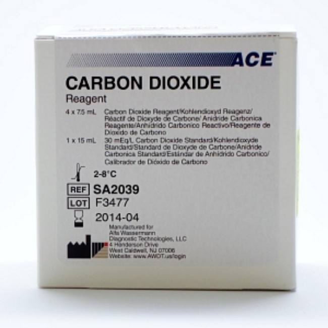 Kit  Reagent  Carbon Dioxide  500 Test Kt