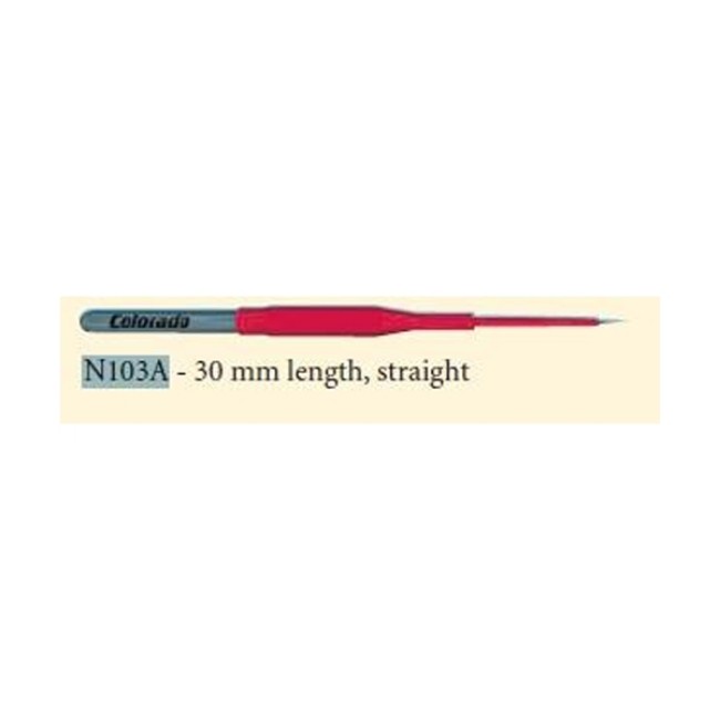 Needles  Colorado Dissection Microneedle   Straight   3 32   3 Cm