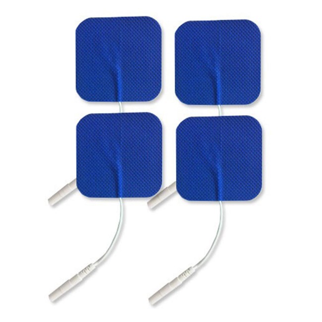 Electrodes  2X2  Square  Poly Bag  4 Per Bag