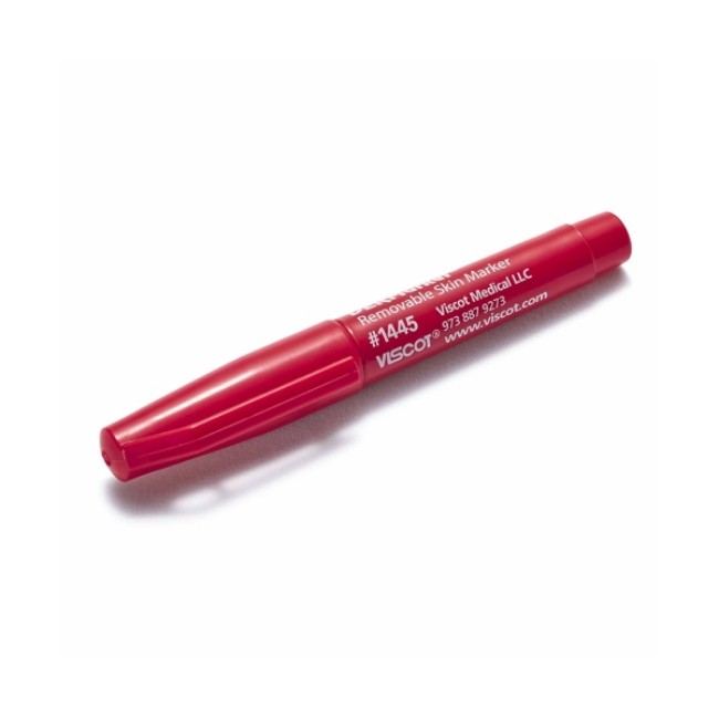 Markers  Skin Marker   Ez Removable Ink   Mini Regular Tip   Red   Nonsterile