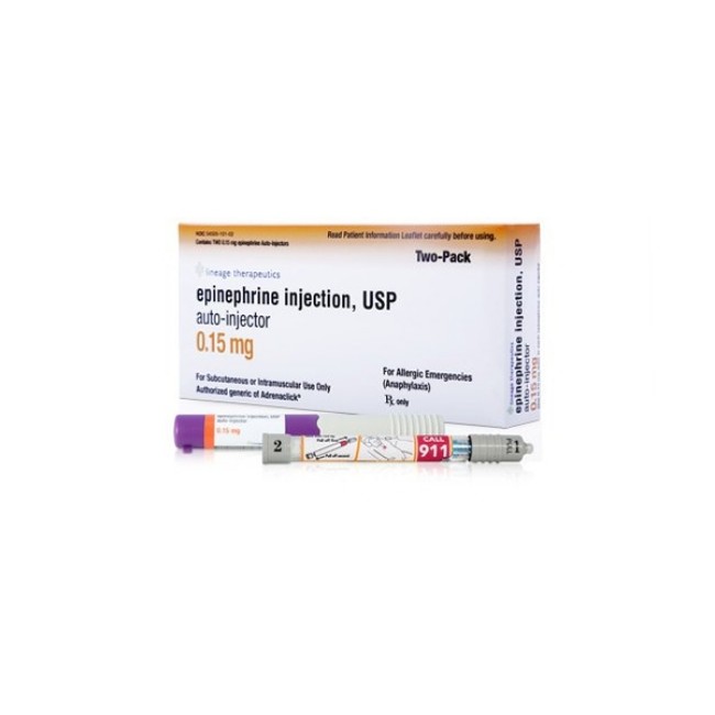 Epinephrine 0 15 Auto Inj 2X1