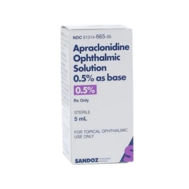 Apraclonidine 0 5  Ophth 5Ml