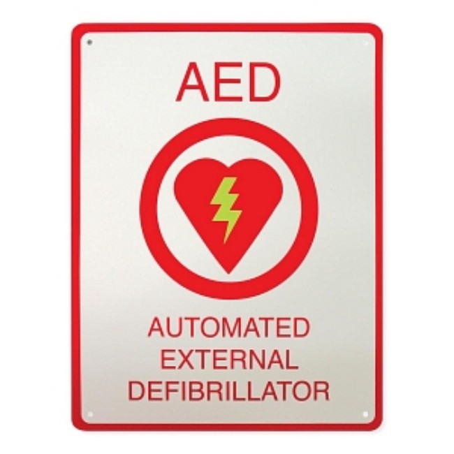 Sign 8 5X11   Wall   Aed Plus