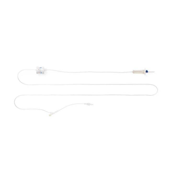 Iv Sets  15 Drops Ml Iv Administration Set With Flow Controller   1 Injection Port   92 