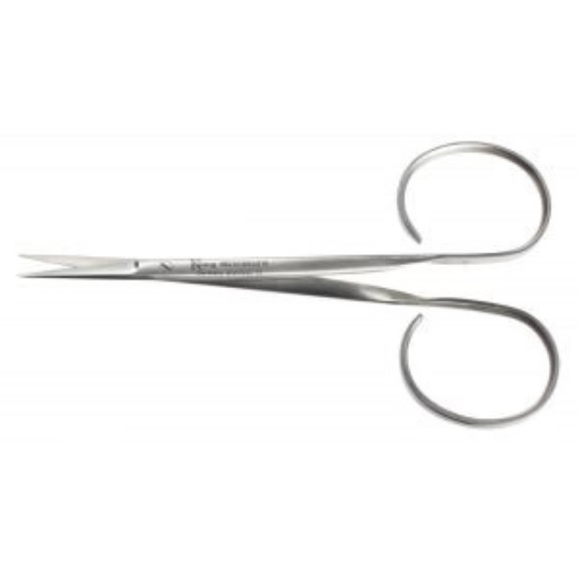 Scissors  Iris Scissors With Ribbon Handle   Sharp Sharp   Straight   4   10 Cm 