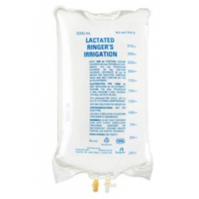 Solution  Lactated Ringers  Irr  3000Ml  Bag
