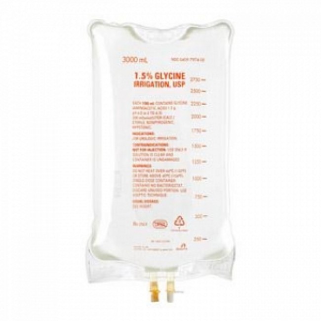 Solution  Glycine 1 5  3000Ml  Irr  Usp  Bag