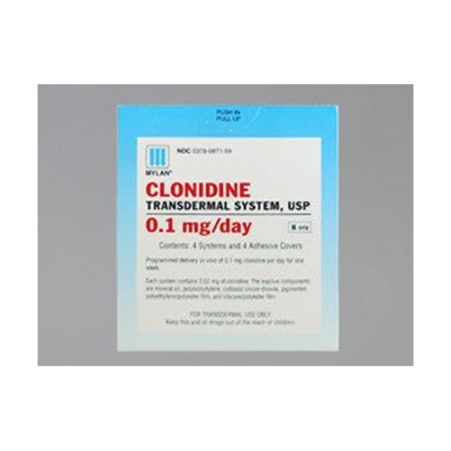 Clonidine Tds 0 1Mg Dy 4Bx