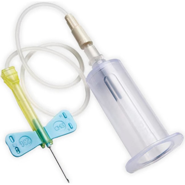 Vacutainer Safety Lok Blood Collection Set With Pre Attached Holder   21G X 3 4  Needle   And 12  Tubing