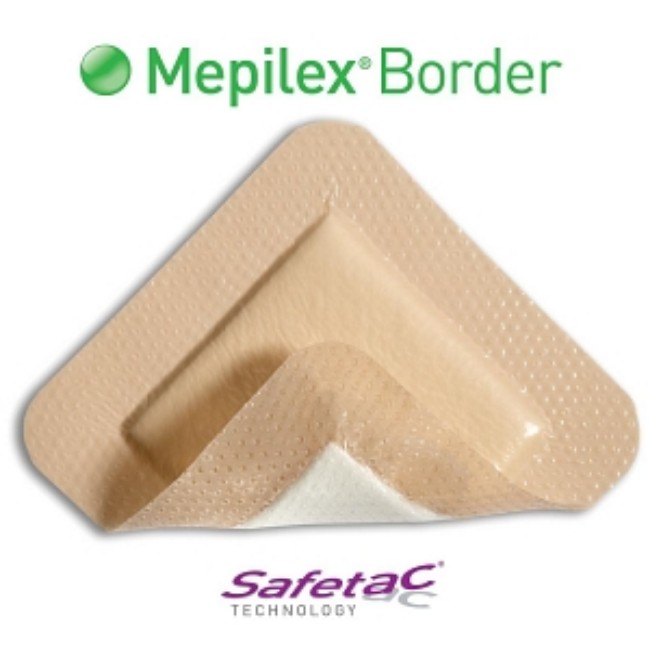 Dressing  Foam  Soft  Border  Mepilex  3X3