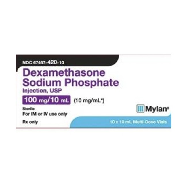 Injections  Dexamethasone Sodium Phosphate Injection   10 Mg Ml   10 X 10 Ml Multi Dose Vial