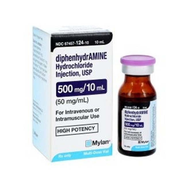 Diphenhydr 50Mg Ml 10Ml Mdv