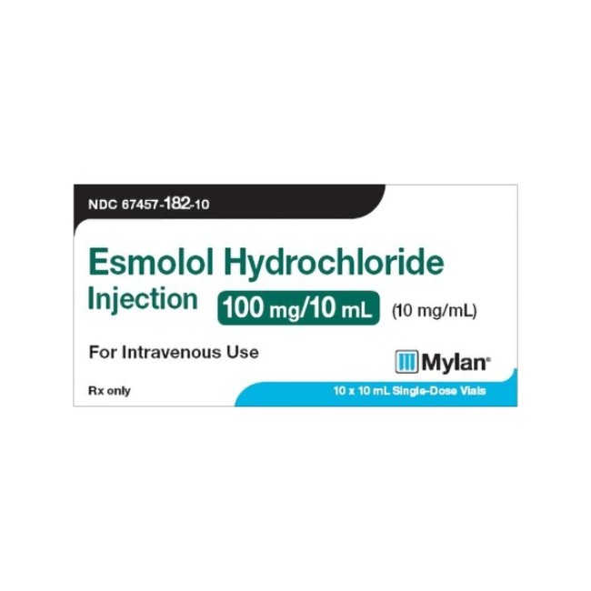 Esmolol 100Mg 10Ml Sdv 10