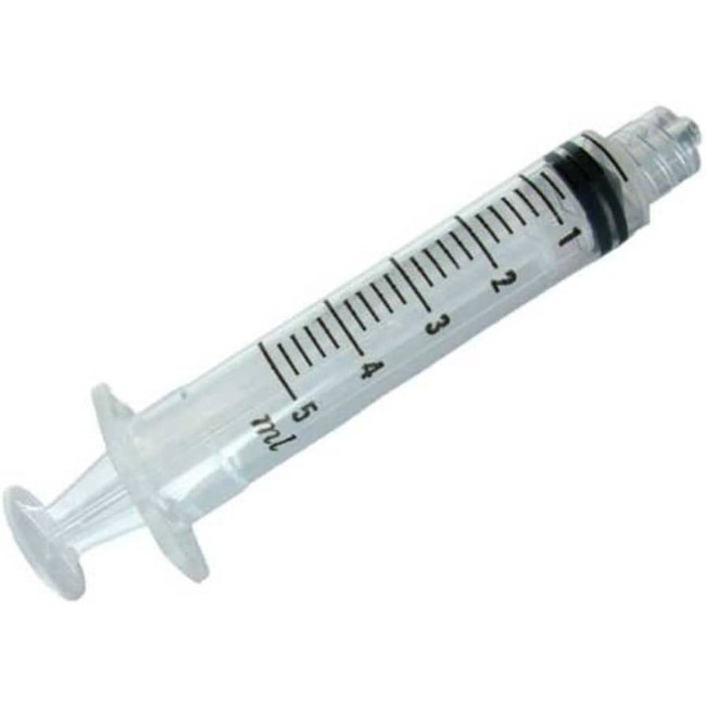 Syringes  Luer Lock Syringe   5 Ml   Shelf Pack