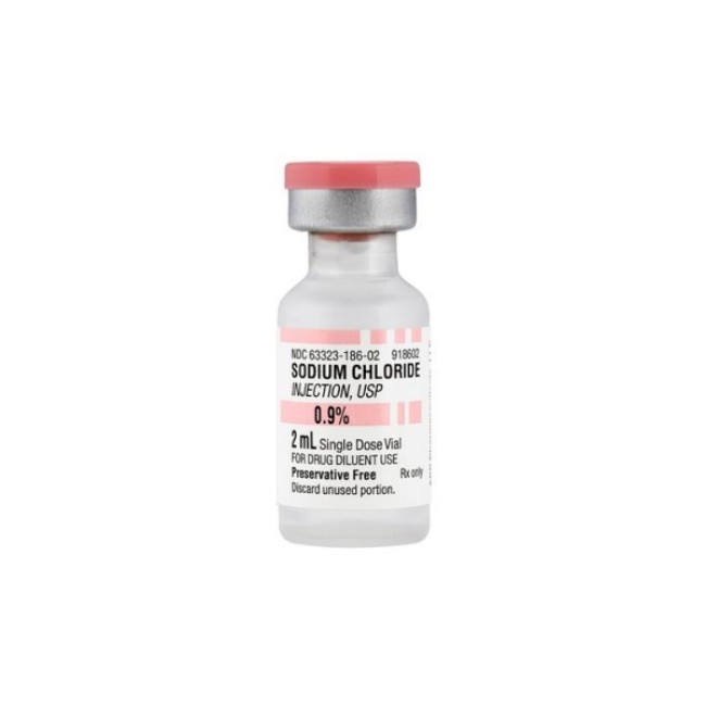 Injections  Sodium Chloride Injection   Single Dose Vial   0 9   25 X 2 Ml