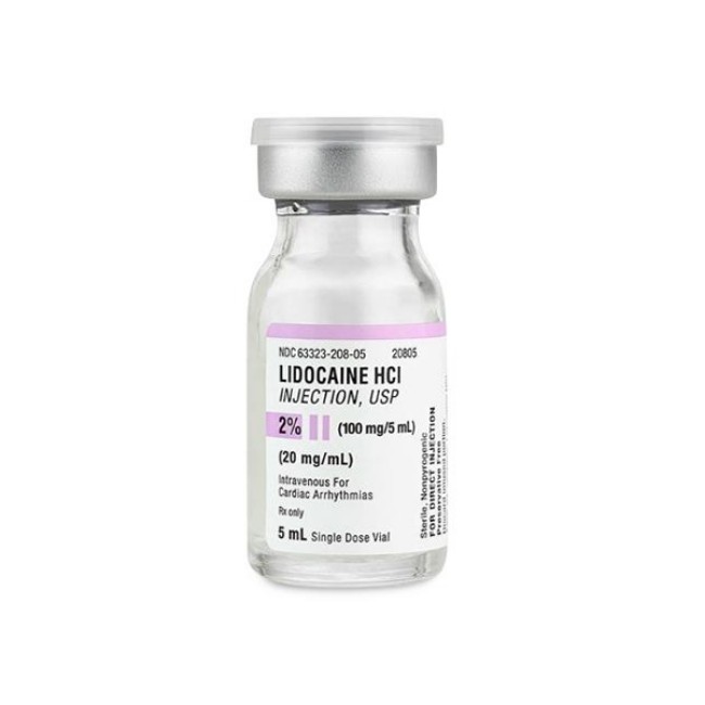 Injections  Lidocaine Hydrochloride Injection   2   Preservative Free   Single Dose Vial   25 X 5 Ml