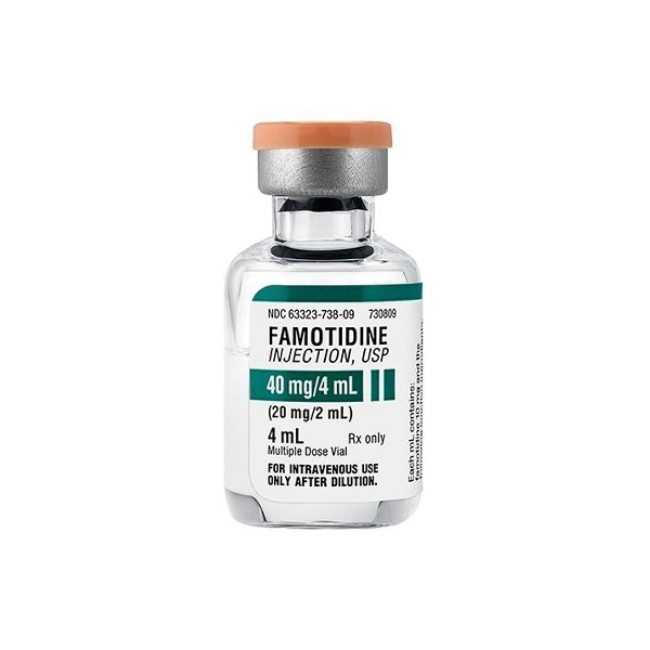 Injections  Famotidine Injection   Multiple Dose Vial   10 Mg Ml   10 X 4 Ml