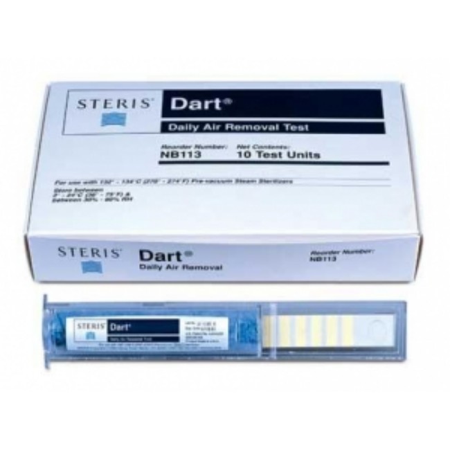 Strips  Dart Daily Air Removal Test Strip   10 Box