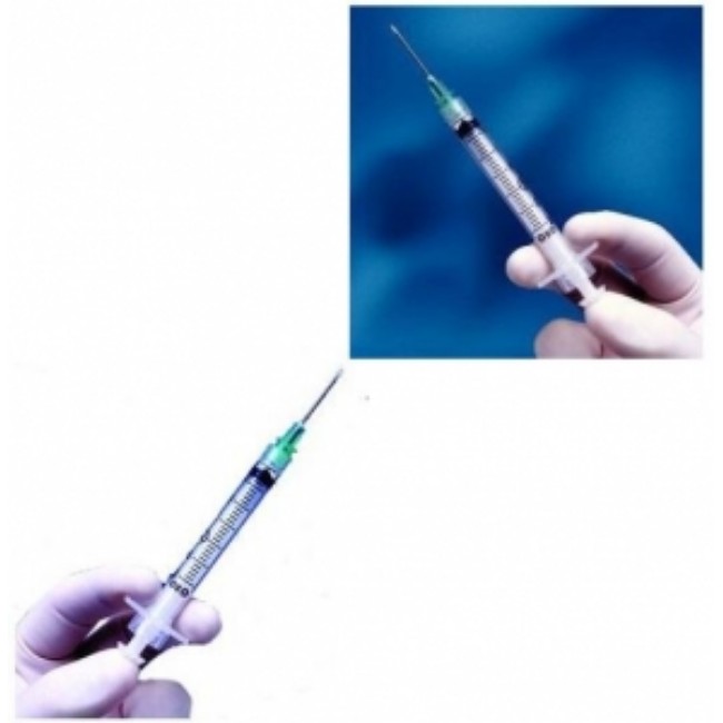 Syringe  Retrctable  3Ml  21Gx1 5  Integra
