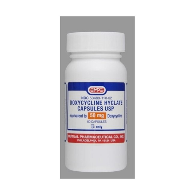 Doxycycline Mono Cap 100Mg Bt 50  Non Returnable Item 