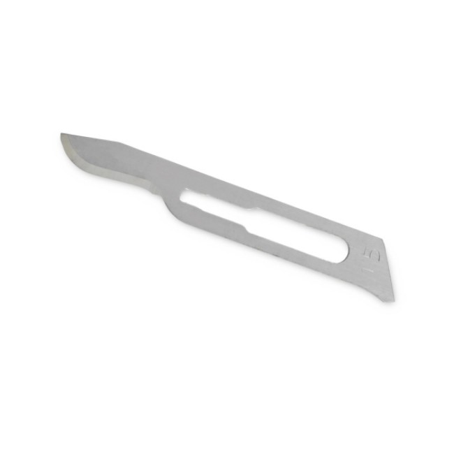 Blades  Carbon Steel Surgical Blade   Sterile    15