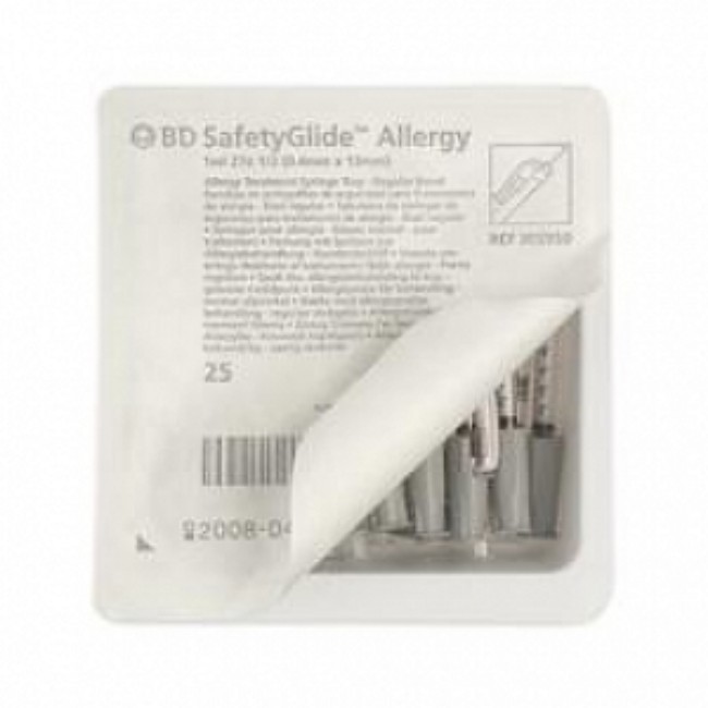 Tray  Allergist  1Ml  27Gx1 2  Safetyglide
