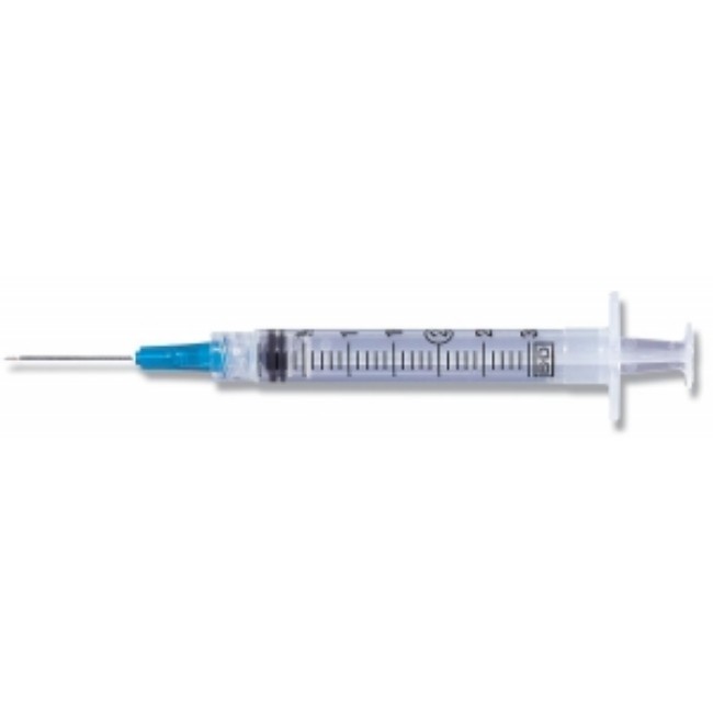 Syringe  Ll  3Ml  22Gx 1  Needle Combo