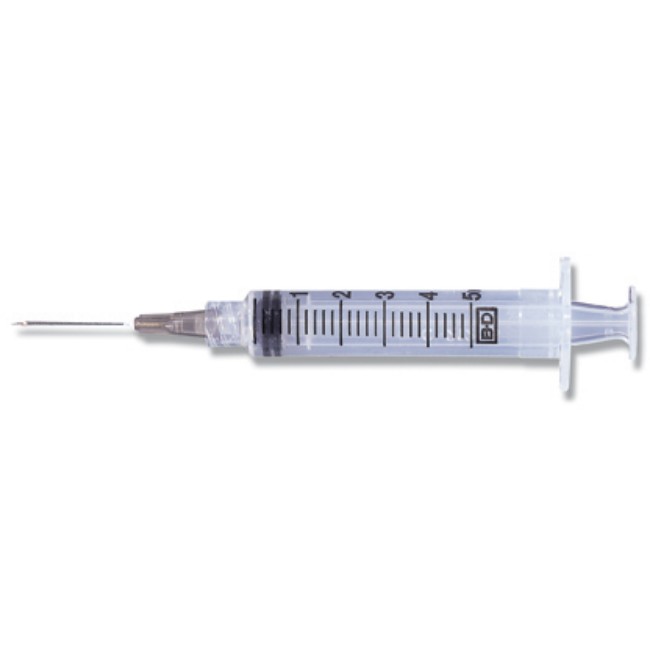 Syringe   Ll   5Ml  21Gx1 W Needle