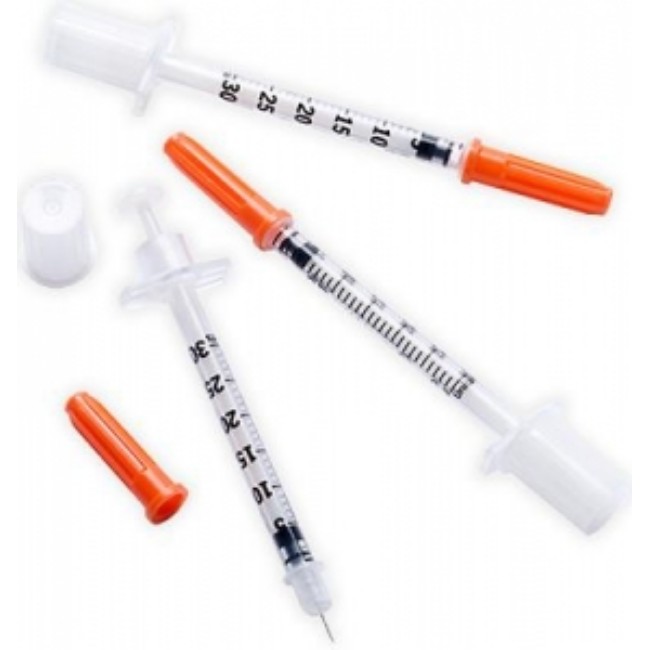 Syringe  Insulin  1 2Ml  31G  6Mm   Saftyglde