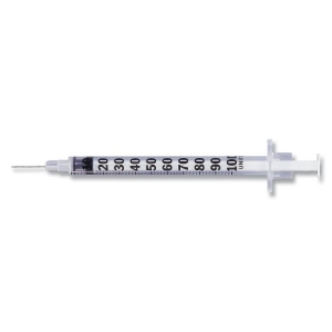 Syringe   Ins  1Ml   28G X 1 2