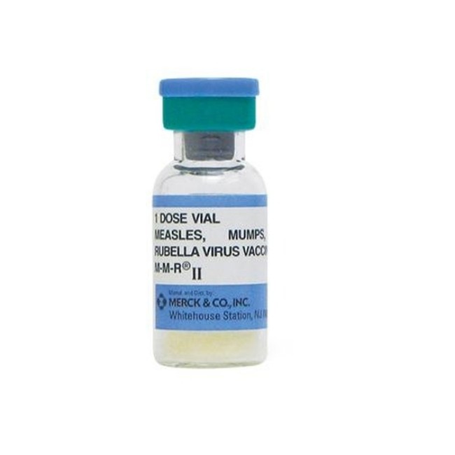 Vaccines  Mmr Vaccine Single Dose Vial   Diluent   10 Box