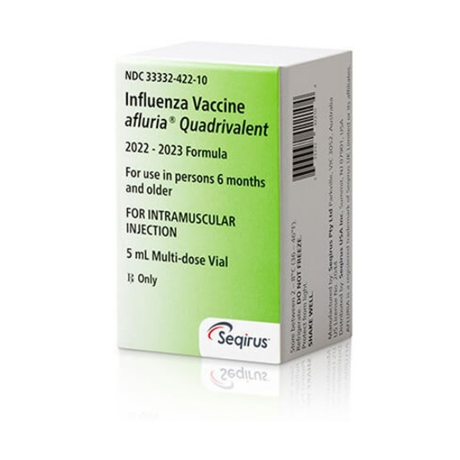 Afluria Flu Vaccine Quad 5Ml Mdv  2018 2019 