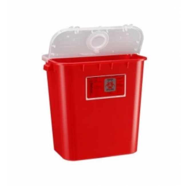 Container  Sharps  8 Gal  Red
