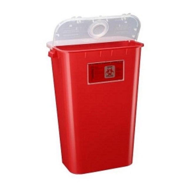 Container  Sharps  11 Gal  Red  Large Open