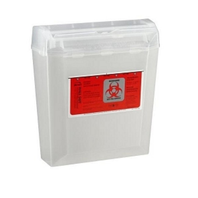 Container Sharps 5Qt  Wall Safe
