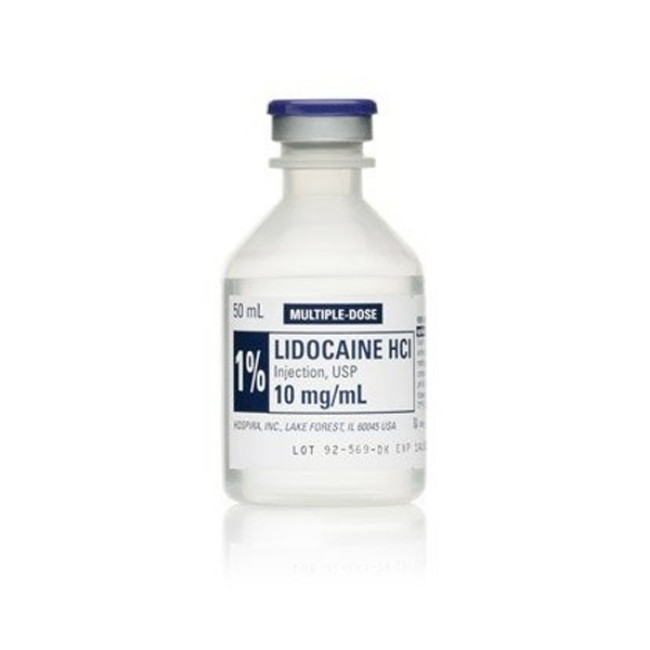 Injections  Lidocaine Hydrochloride Injection 1   Multi Dose Vial   50 Ml