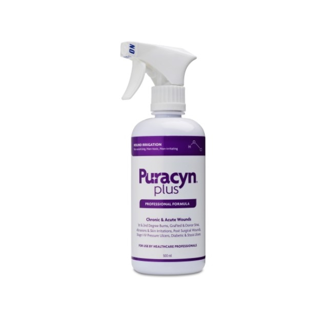 Puracyn Plus Wound Irrigation Solution With Trigger Spray   16 9 Oz 