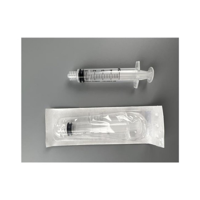 5Cc Injection Syringe   Clear