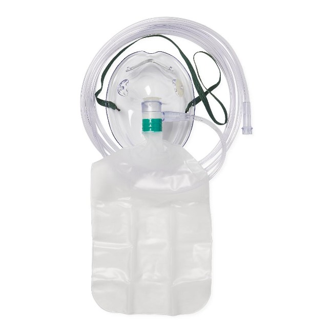 Mask   Oxygen Adult Disposable 7 Tube