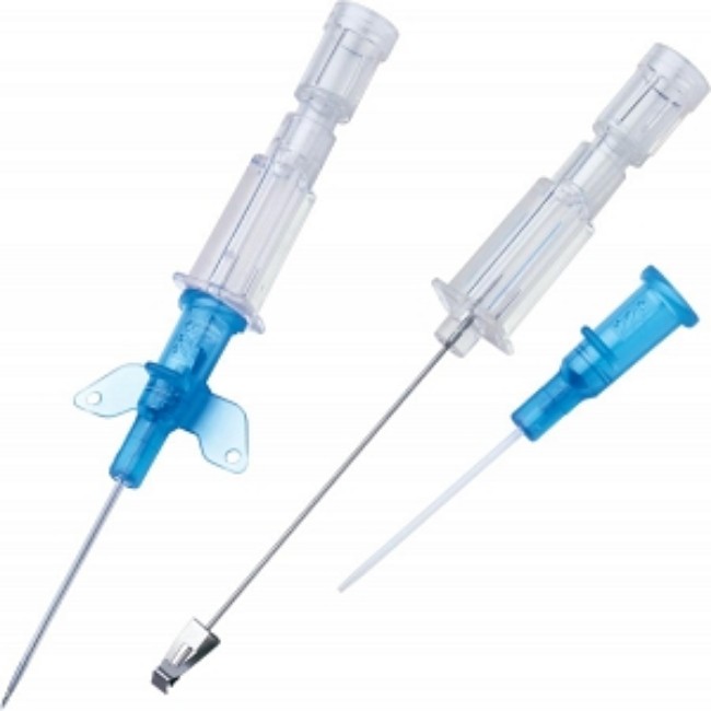 Iv Catheters  Introcan Safety Iv Catheter   Straight Hub   Fep   22G X 1 