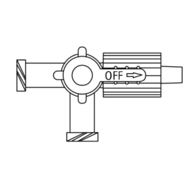 Stopcock   3 Way   Port Covers   Luer Lock