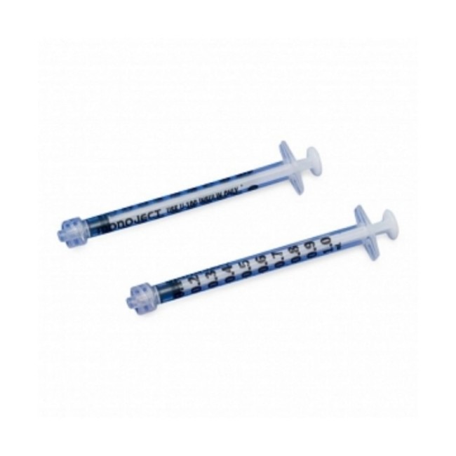 Monoject 1Ml Insulin Syringe Luer Lock W  Tip Cap