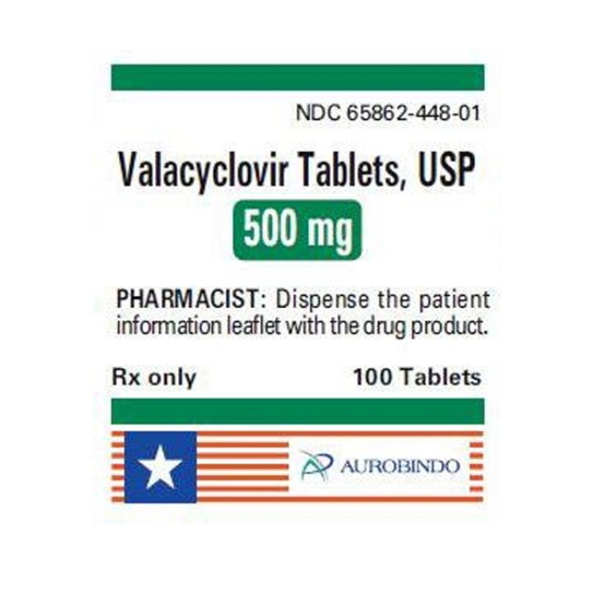 Pharmaceuticals  Valacyclovir 500Mg Tab 30 Bt